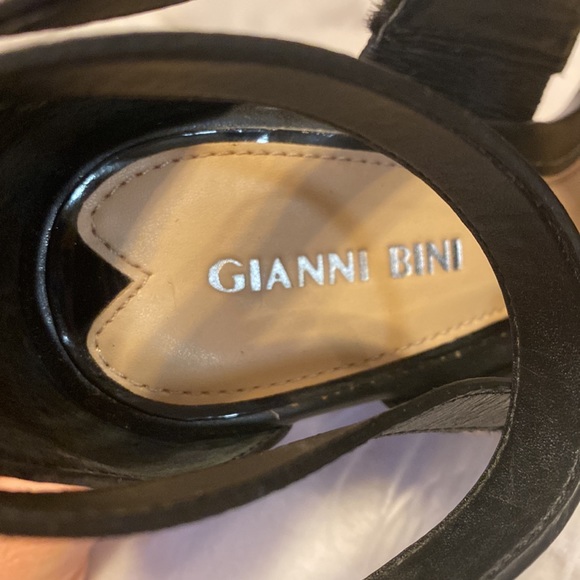 Gianni Bini Aleah Leopard wedge sandals - Picture 9 of 11